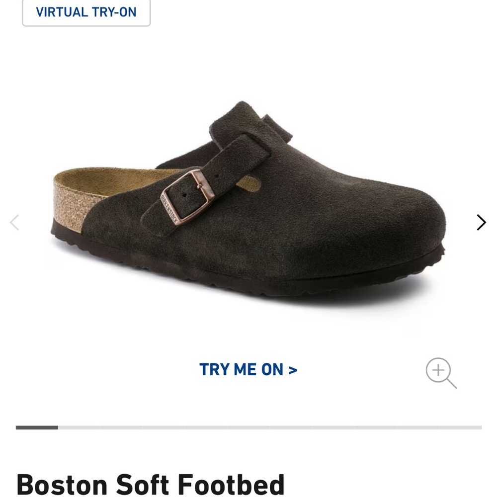 Birkenstock Boston Soft Footbed